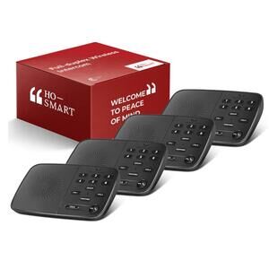 Hosmart UltraSpeak Pro Wireless Intercom System – 4 Stations, Full Duplex